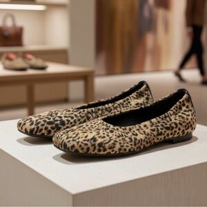 Donald J. Pliner Leopard Print Flats